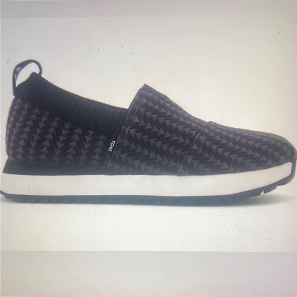 TOMS Black Resident 2.0 Triangle Woven Sneakers